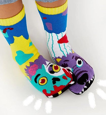 Zombie & Werewolf Pals Socks