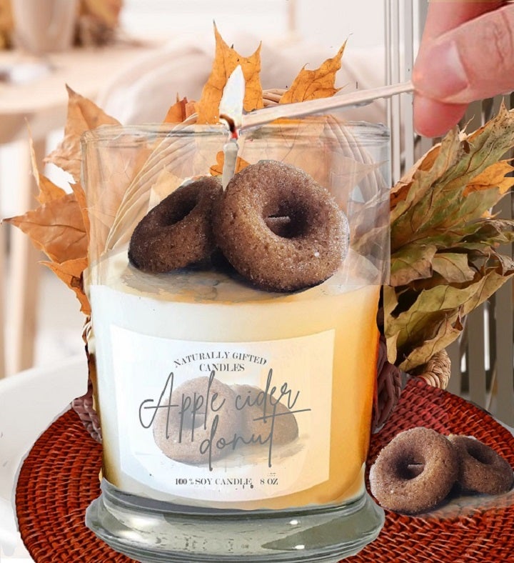 Apple Cider Donut Candle