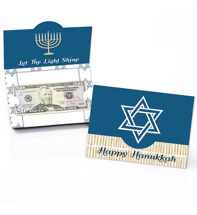 Happy Hanukkah   Chanukah Money And Gift Card Holders   Set Of 8