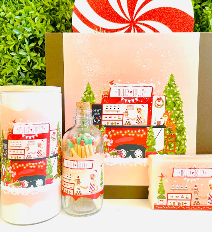 Holly Jolly Gift Box