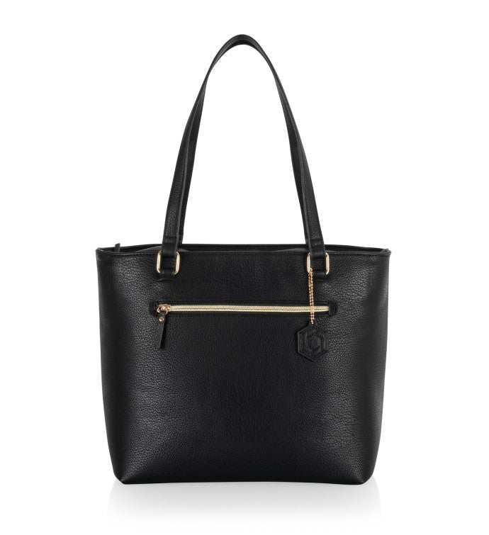 Uptown Cooler Tote Bag,  black