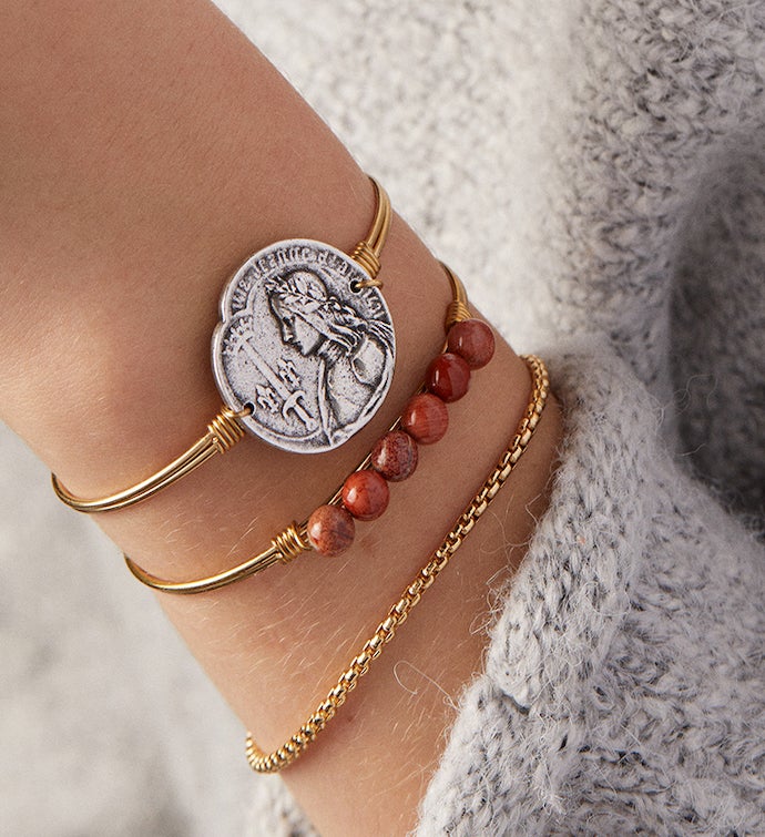 Luca + Danni Joan Of Arc Bangle Bracelet