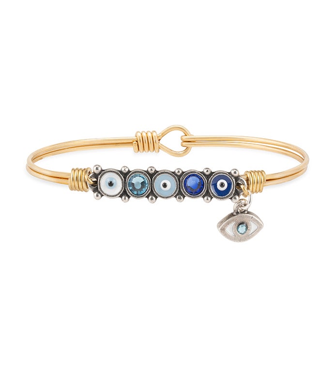 Luca + Danni Eye Of Protection Bangle Bracelet