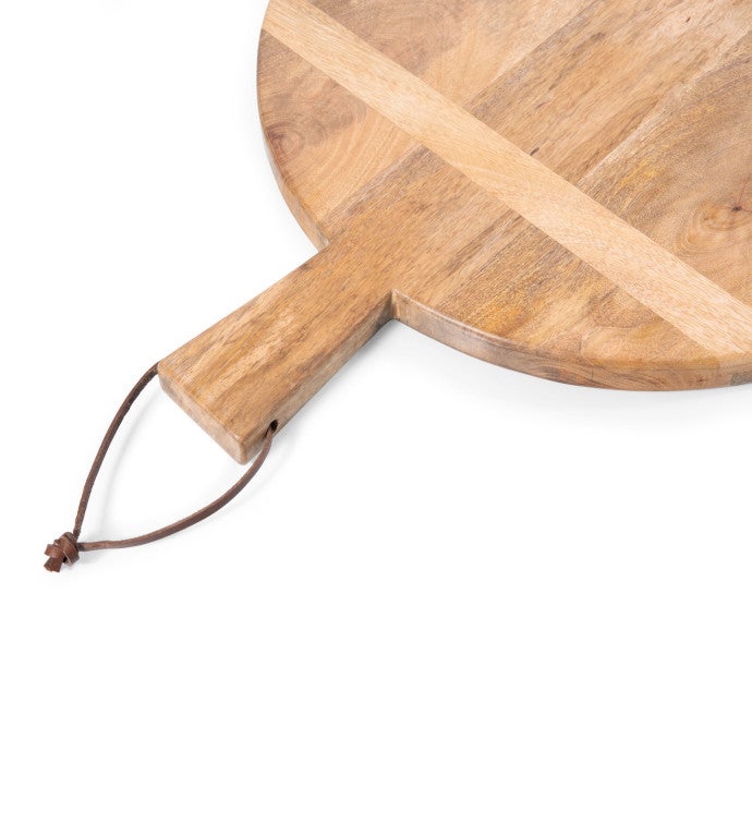 Ravi Round Serving Board, (mango Wood)