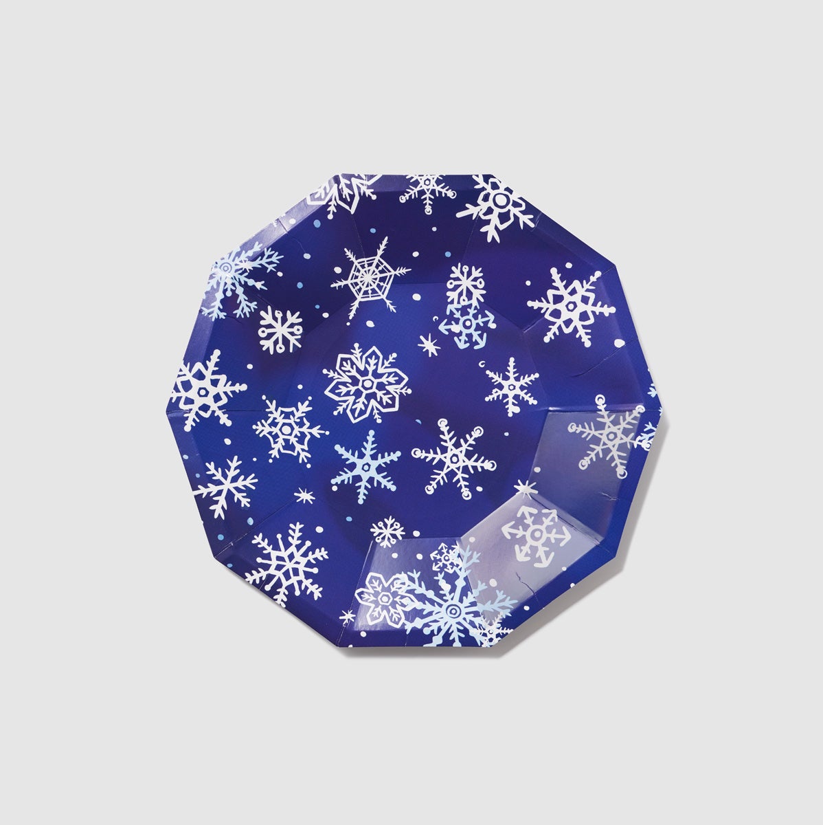 Let It Snow Large Plates  10 Per Pack