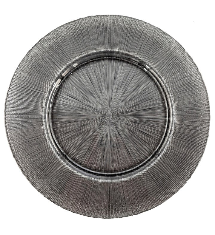 Ritz Set/4 13" Glass Charger Plates