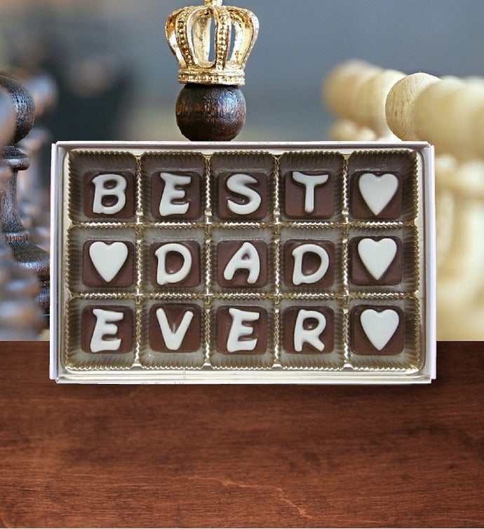 Best Dad Ever Chocolate Gift For Father In Law Holiday Gift