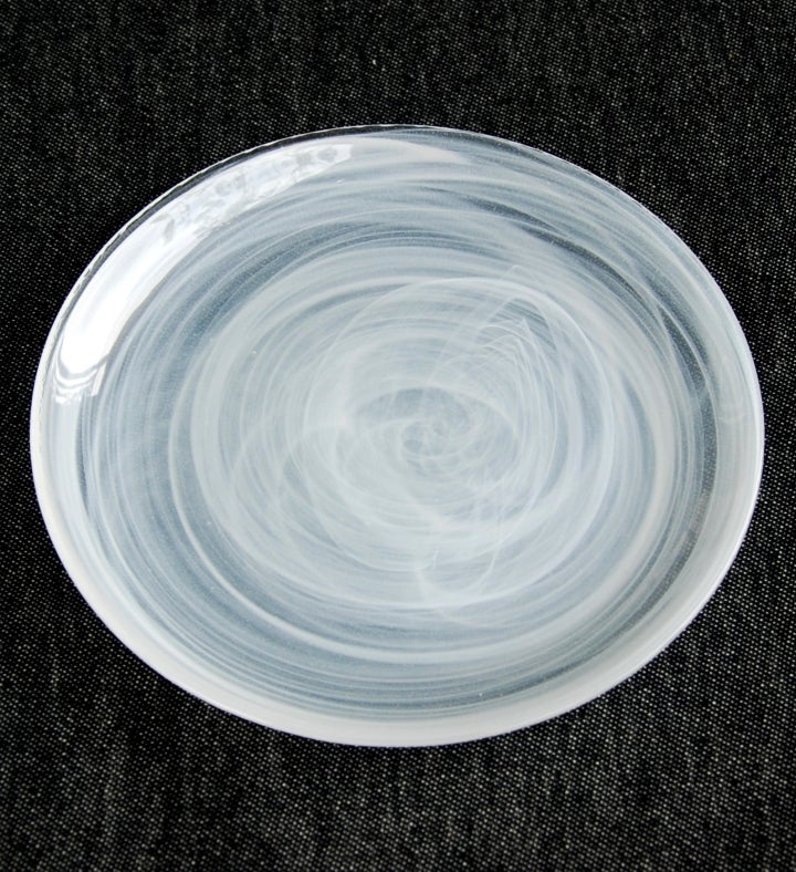 Nuage 12pc Glass Dinner Plate Set