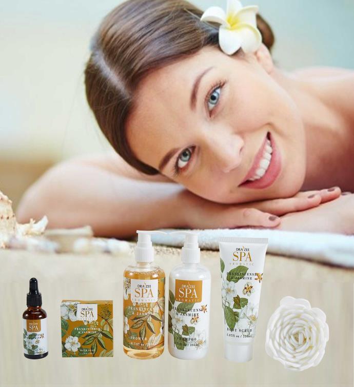 Draizee Bath Gift Set For Women With Refreshing Jasmine Fragrance