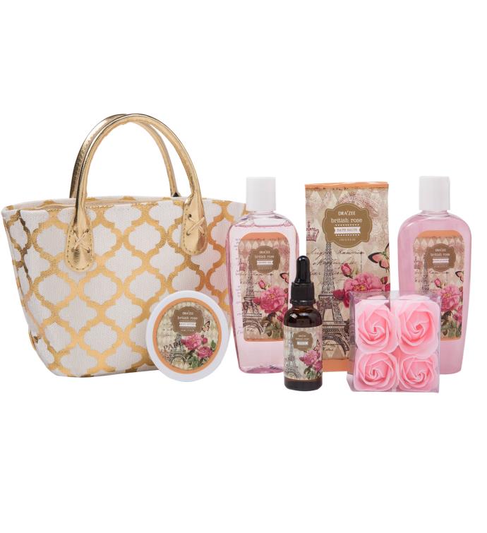 Draizee 6 Piece Spa Gift Bag For Woman