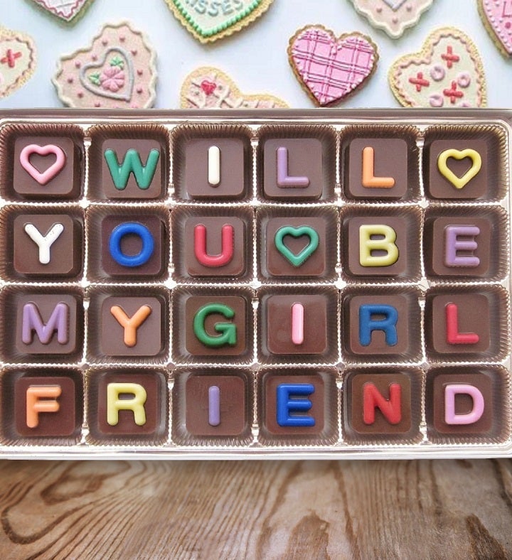 Girlfriend Proposal Chocolate Message Gift For Her