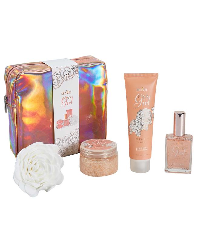 Draizee Bath Gift Set For Women With Refreshing Princess Flower Fragrance