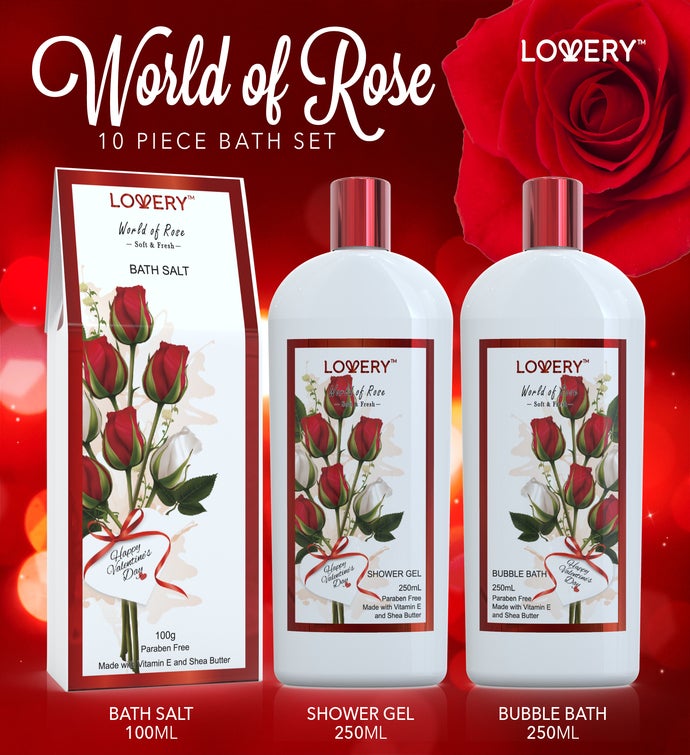 World of Rose Spa Basket