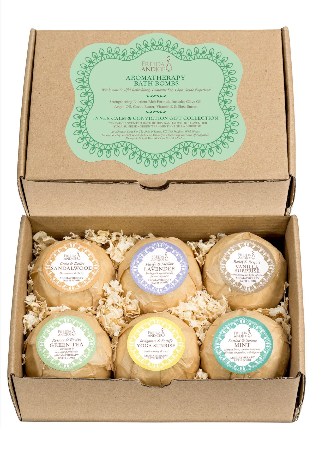 6 Refreshing Calming Relaxation Aromatherapy Bath Bombs Gifts For Her