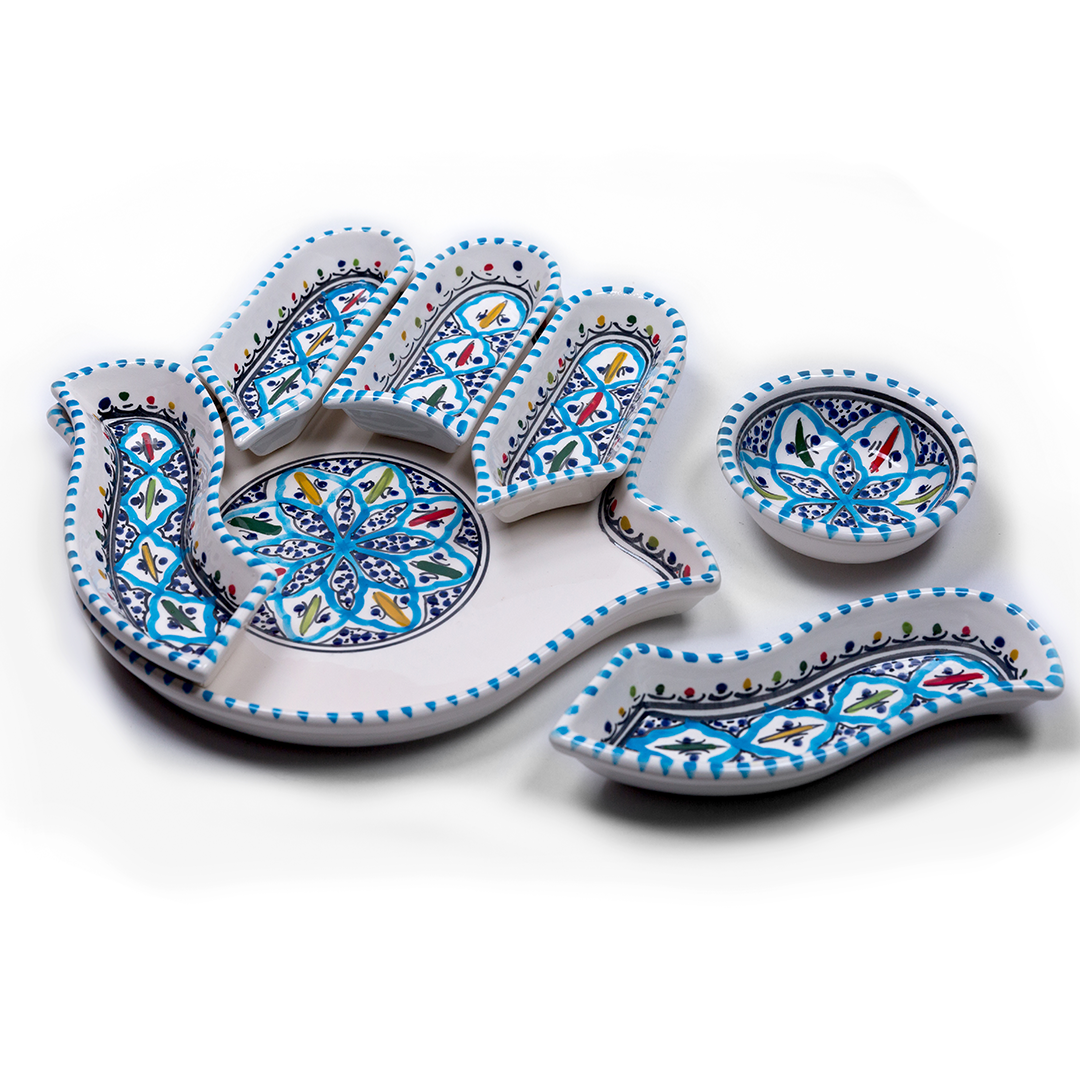 Hamsa Dipping And Serving Set