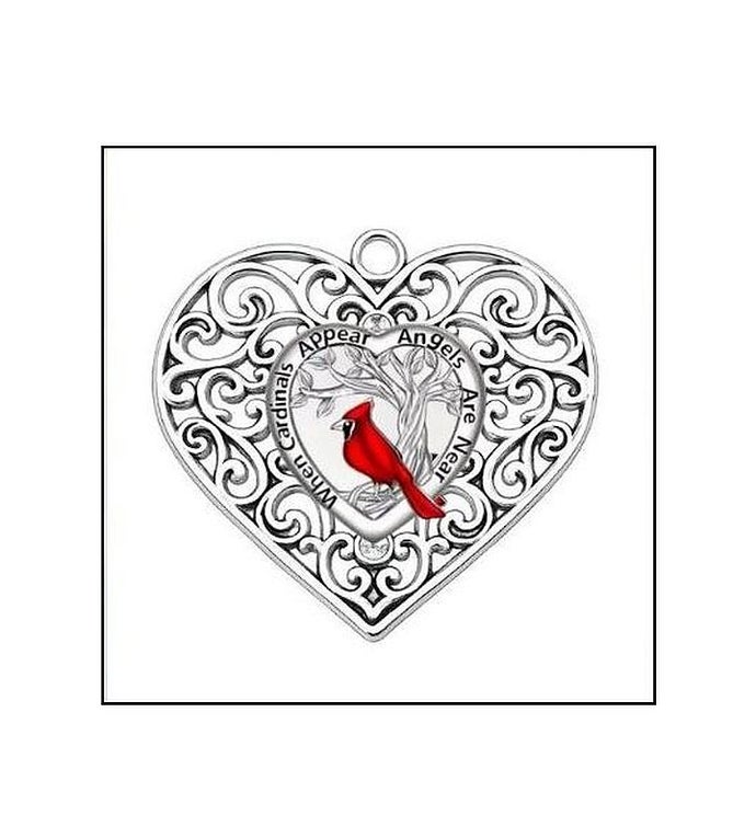 Cardinals Appear When Loved One Is Near Windchime Sympathy Gift