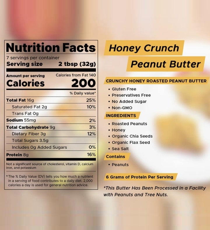 Honey Crunch Peanut Butter 