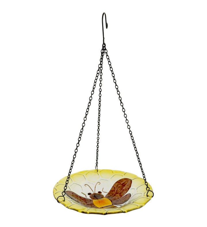 Honeybee Hanging Bird Feeder