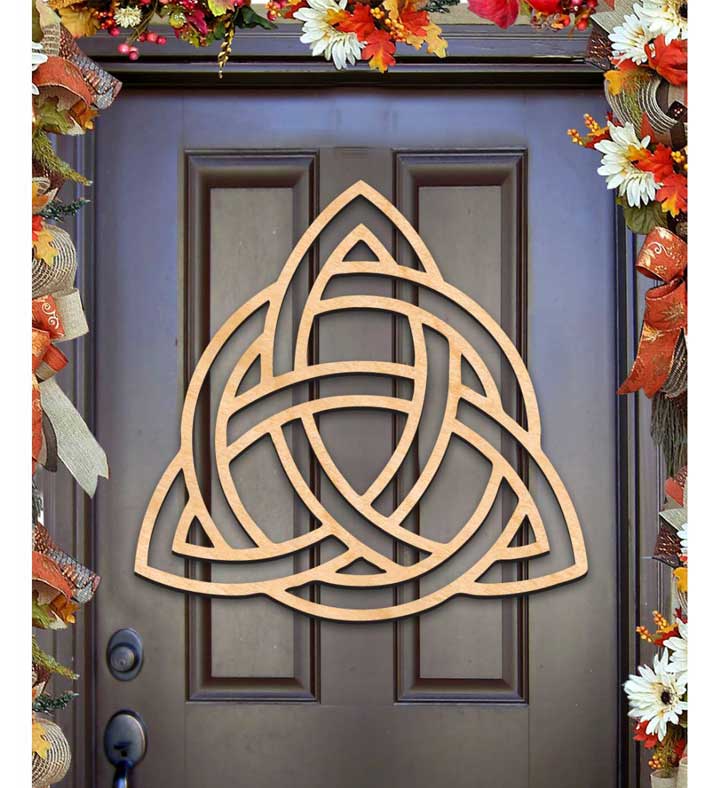 Celtic Spiral Wall Door Decor By Celtic Art Celtic Décor