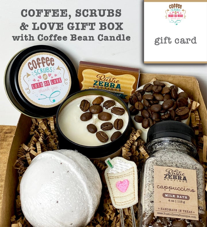 Coffee, Scrubs & Love Gift Box