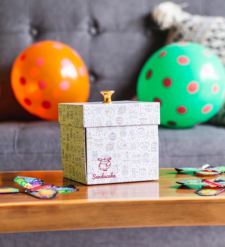Birthday Cake Explosion Box With Candy Kaboom