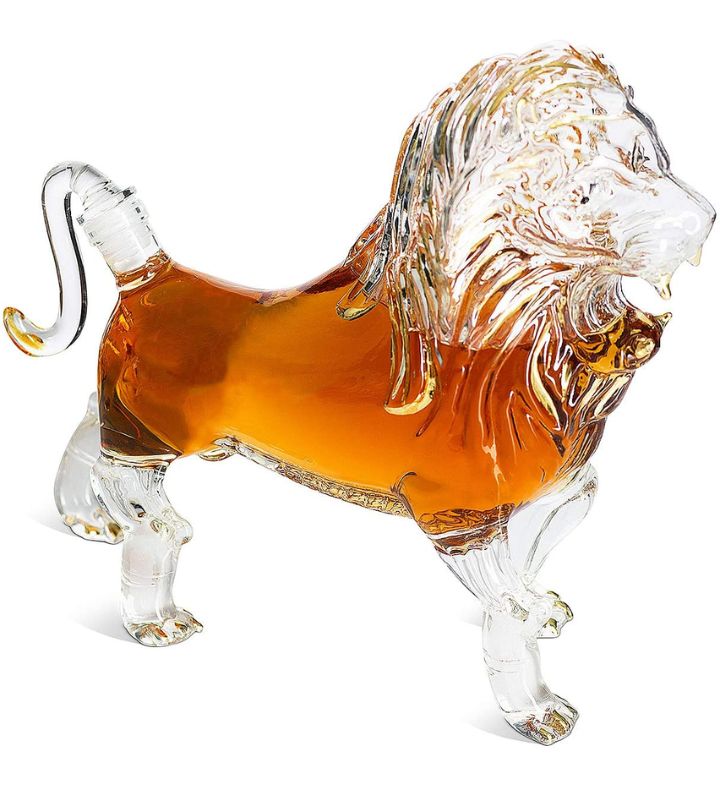 Animal Whiskey And Wine Decanter