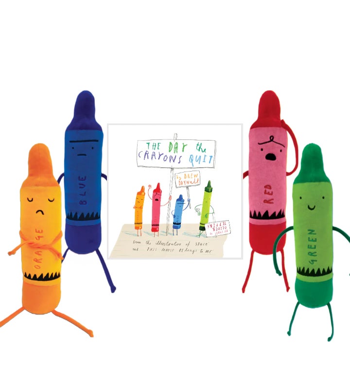The Day The Crayons Quit Plush And Book Gift Set