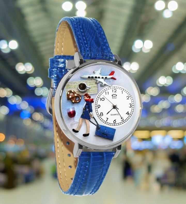 Flight Attendant 3d Watch