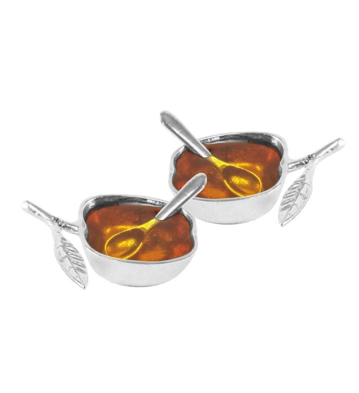 Set Of 2 Salt/ Honey Dish