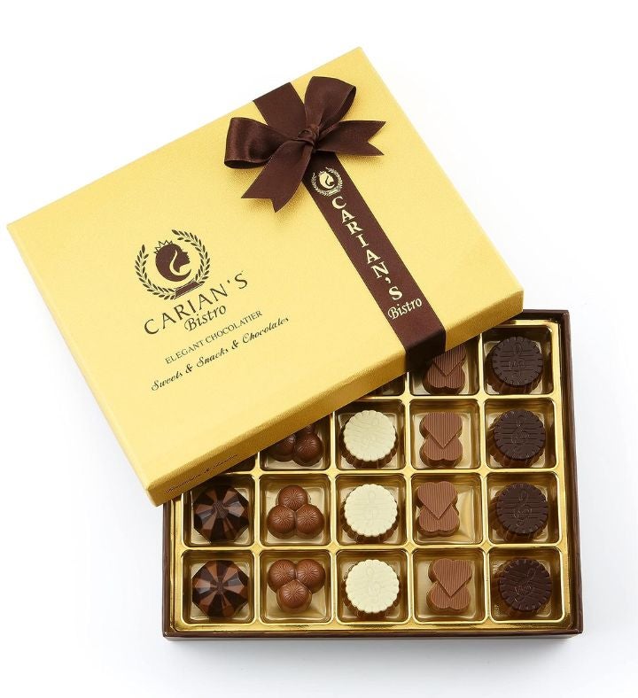 Carian's Gold Ribbon Chocolate Gift