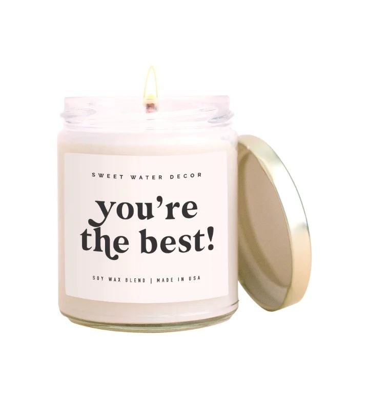You're The Best! Soy Candle   9 Oz