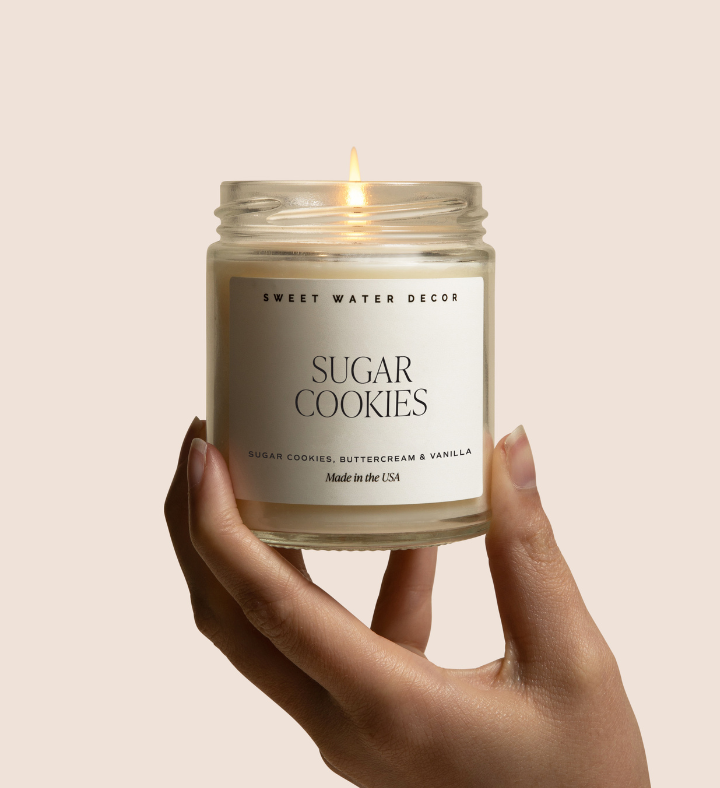 Sugar Cookies Soy Candle   9 Oz