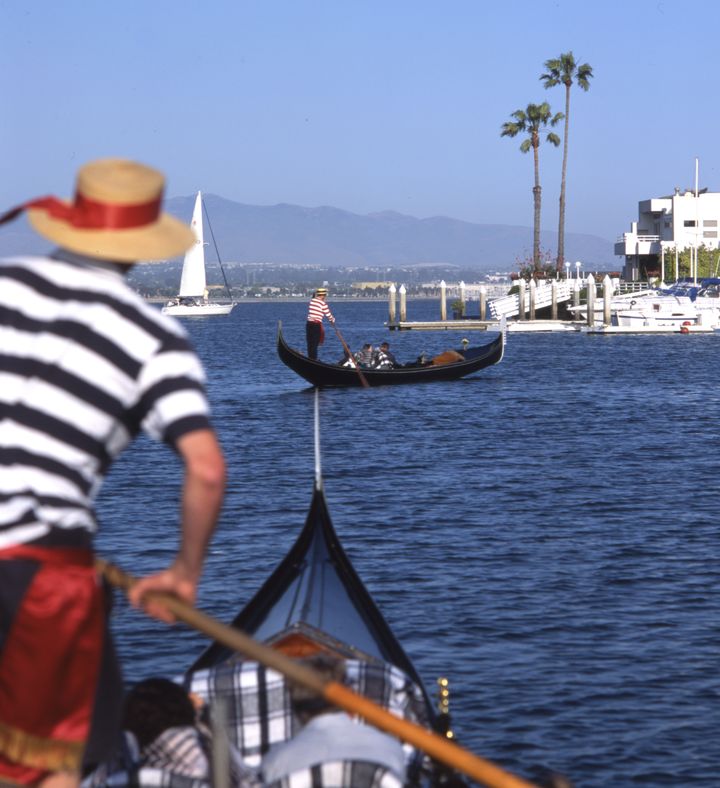 Romantic Gondola Cruise   California