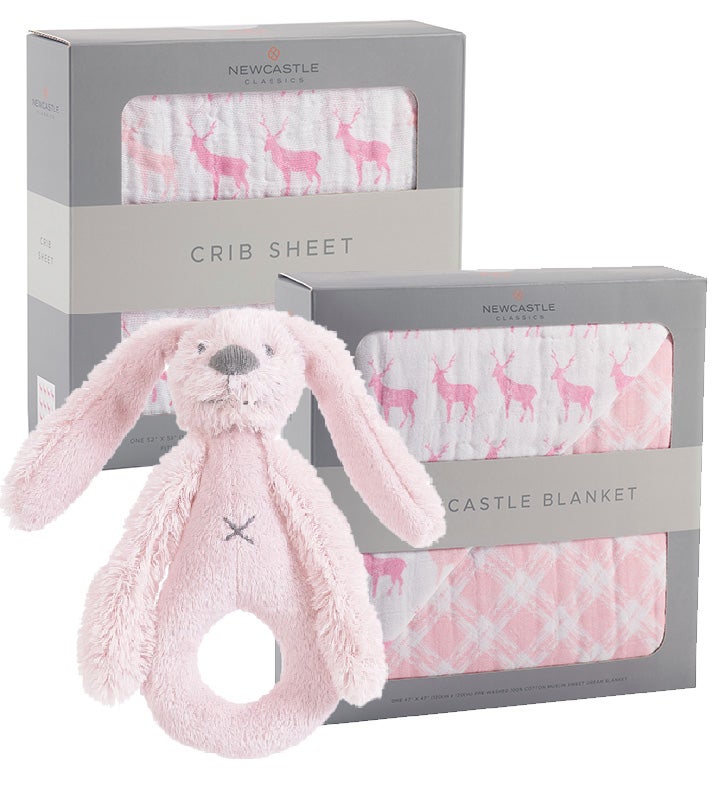 Baby Plush and Blanket Gift Set