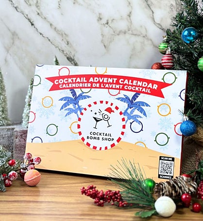 Wooden Advent Calendar - Santa - Fun Factory Sweet Shoppe