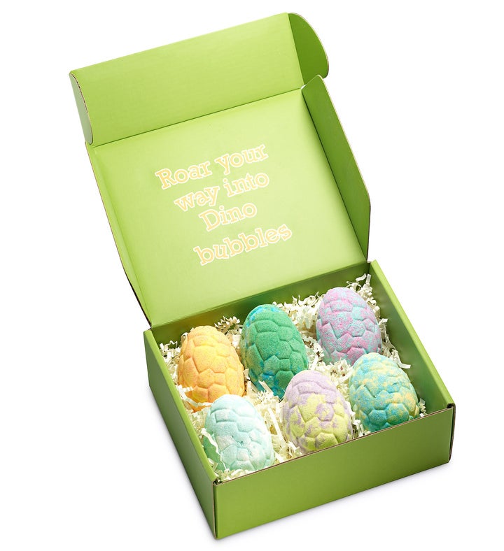 12-pc. Dinosaur Bath Bombs Gift Set, 6 Bath Bomb Toys With Surprises Inside