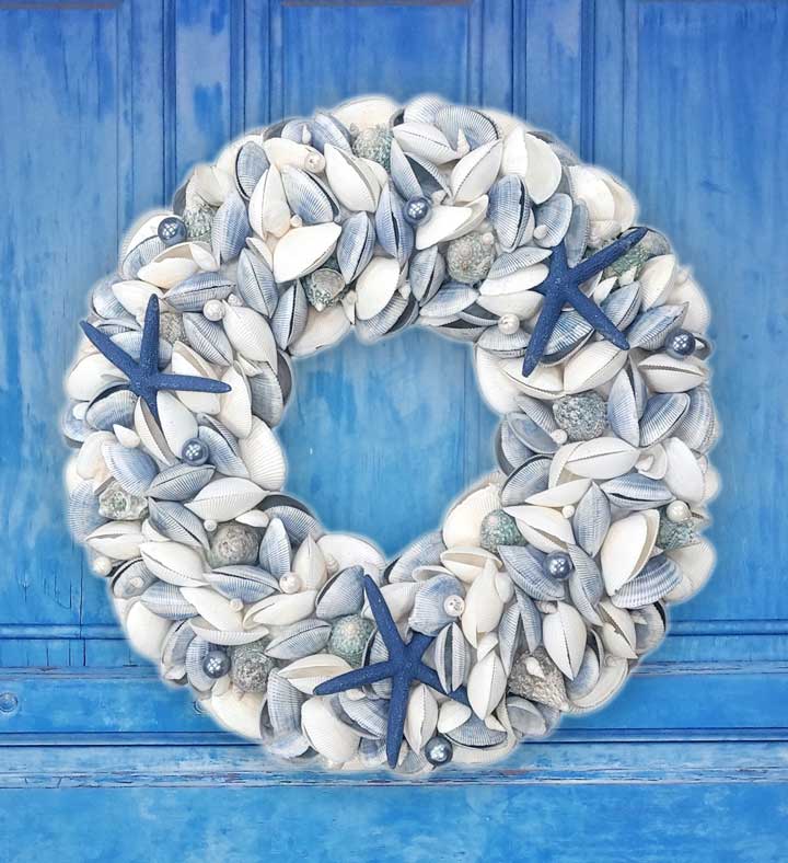17Inch Seashell Wreath | Marketplace | 1800Flowers