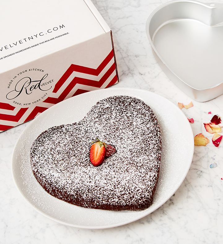 Valentine's Day Flourless Chocolate Cake Diy Baking Kit