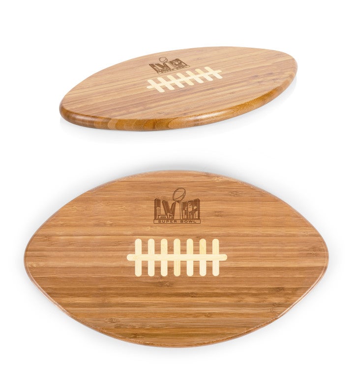 Super Bowl Lviii - Touchdown! Football Serving Board
