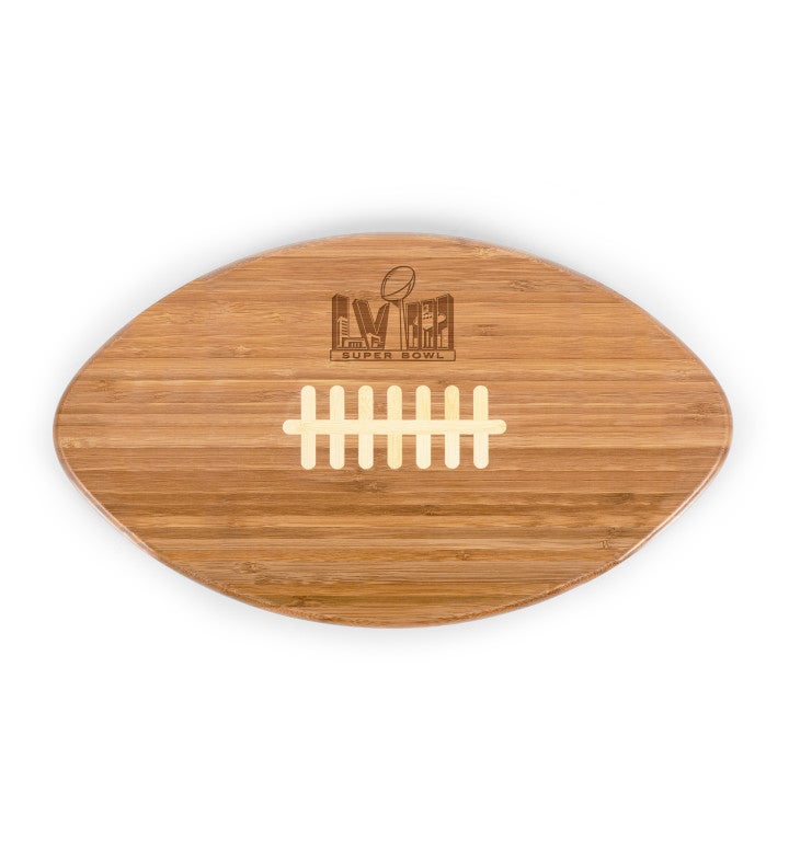 Super Bowl Lviii   Touchdown! Football Serving Board