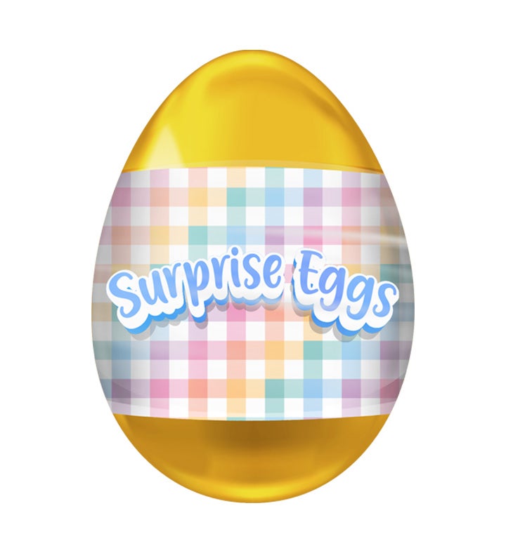 3 Pack Surprise Egg with Plush