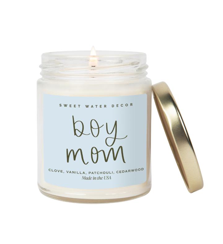 Boy Mom   9 Oz Candle