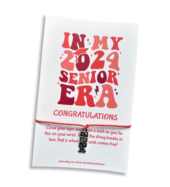 2024 Senior Era Graduation Wish Bracelet