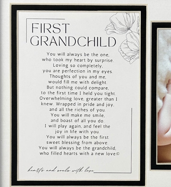 New Grandparent Frame: First Grandchild Gift