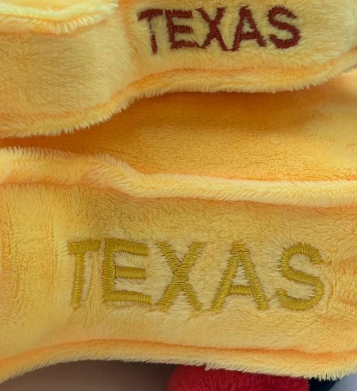 Texas Plush Keychain