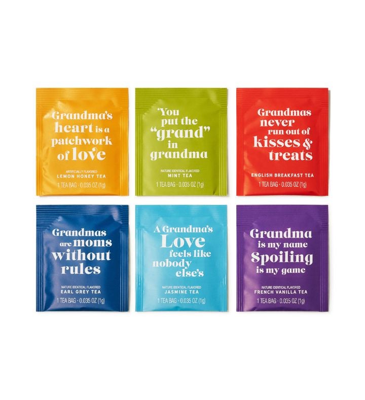 I Love You Grandma Tea Gift Set Of 90