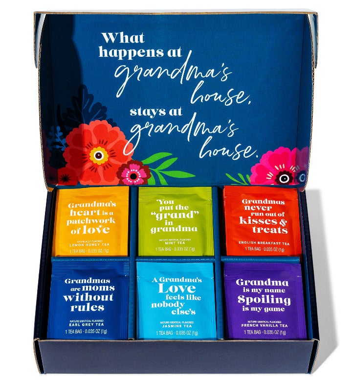I Love You Grandma Tea Gift Set Of 90