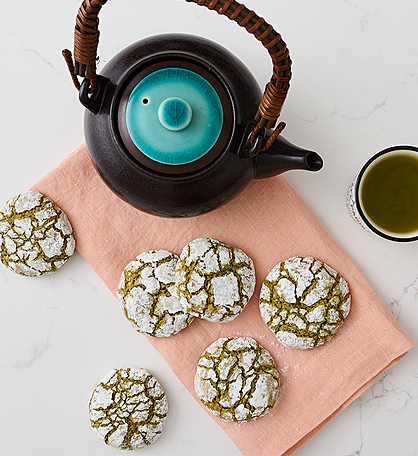 Matcha Crinkle Cookies Diy Baking Kit