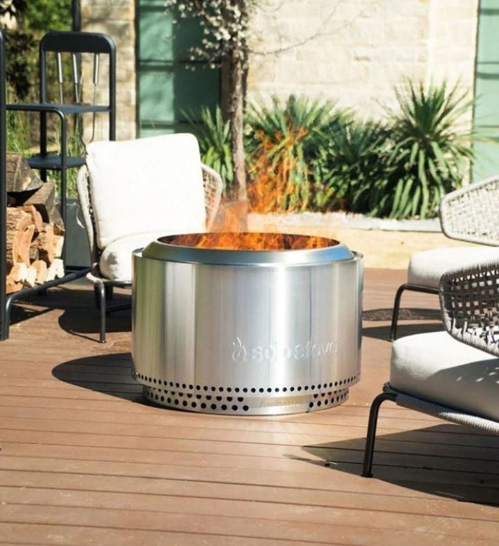 Solo Stove 27 Yukon Fire Pit Smokeless Outdoor Fire Pit