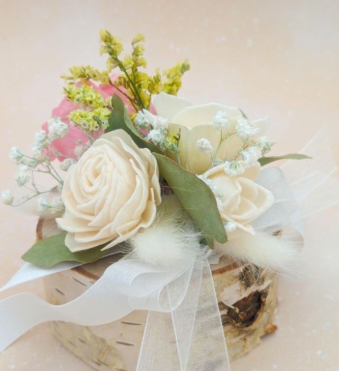 Lasting Preserved Pink Rose Corsage